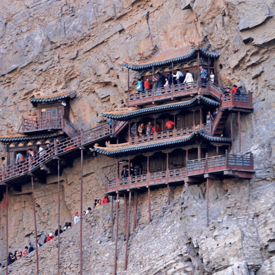 Private Tour Datong Hengshan Hanging Temple Yungang Grottoes | GetYourGuide