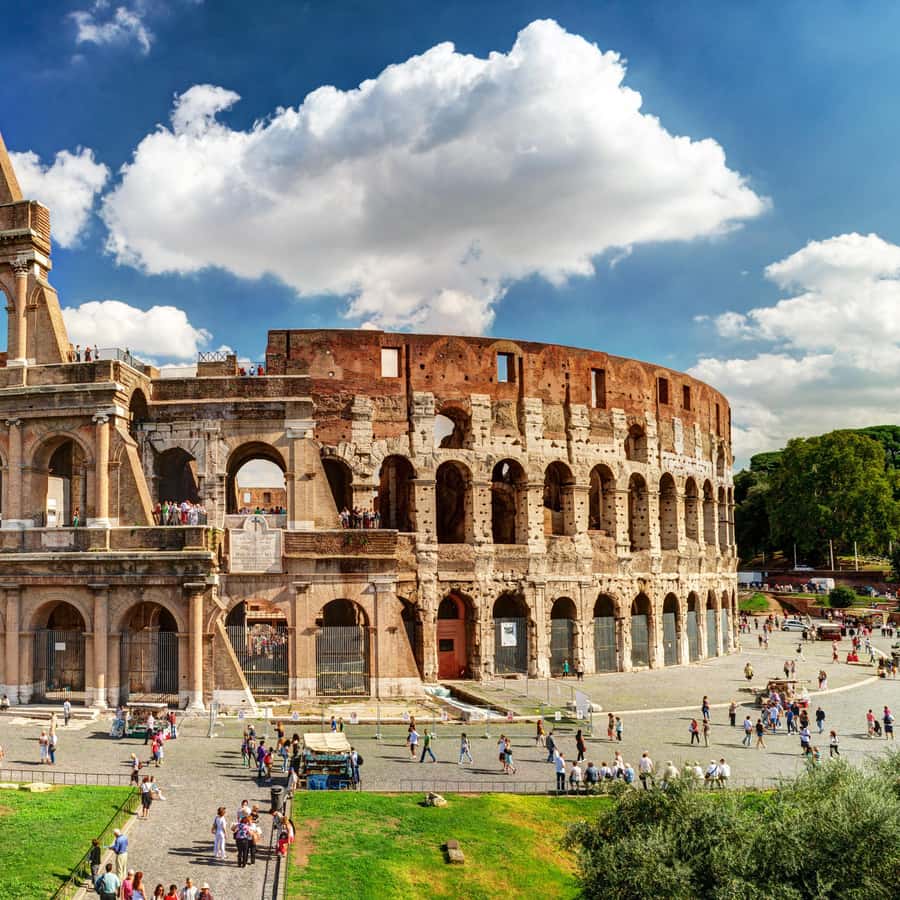 ローマコロッセオ・ツアー（グラディエーター闘技場オプションとフォロ