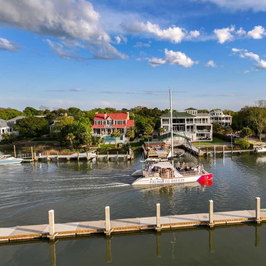 Charleston Afternoon Sail - Lux Catamaran w/Seating & Shade