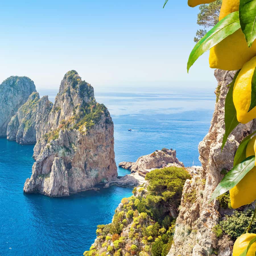 From Sorrento: Capri Boat Tour with Snorkeling & Drinks