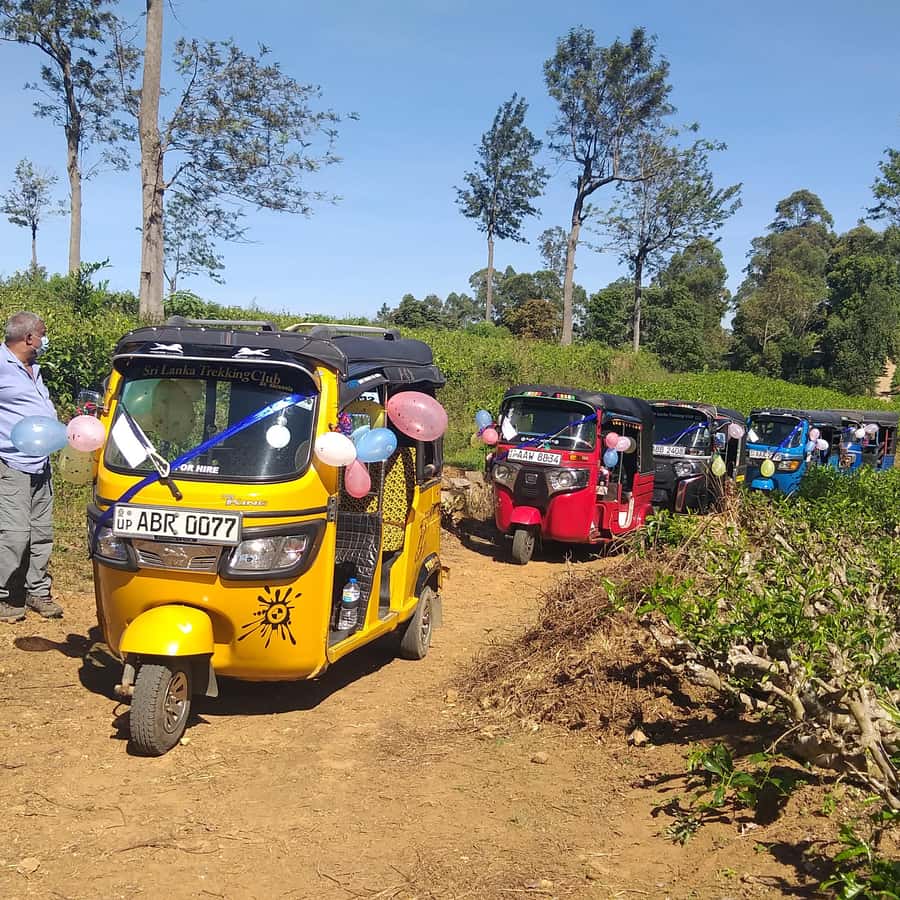Haputale:Glorious Tuk Tuk Ride to Lipton'sSeat Tea Factory