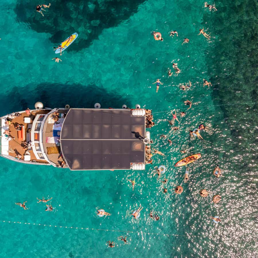 Split: Hvar, Brač, and Pakleni Cruise with Lunch and Drinks