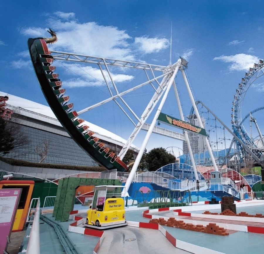 Tokyo Dome City Attractions 5-Ride Ticket | GetYourGuide