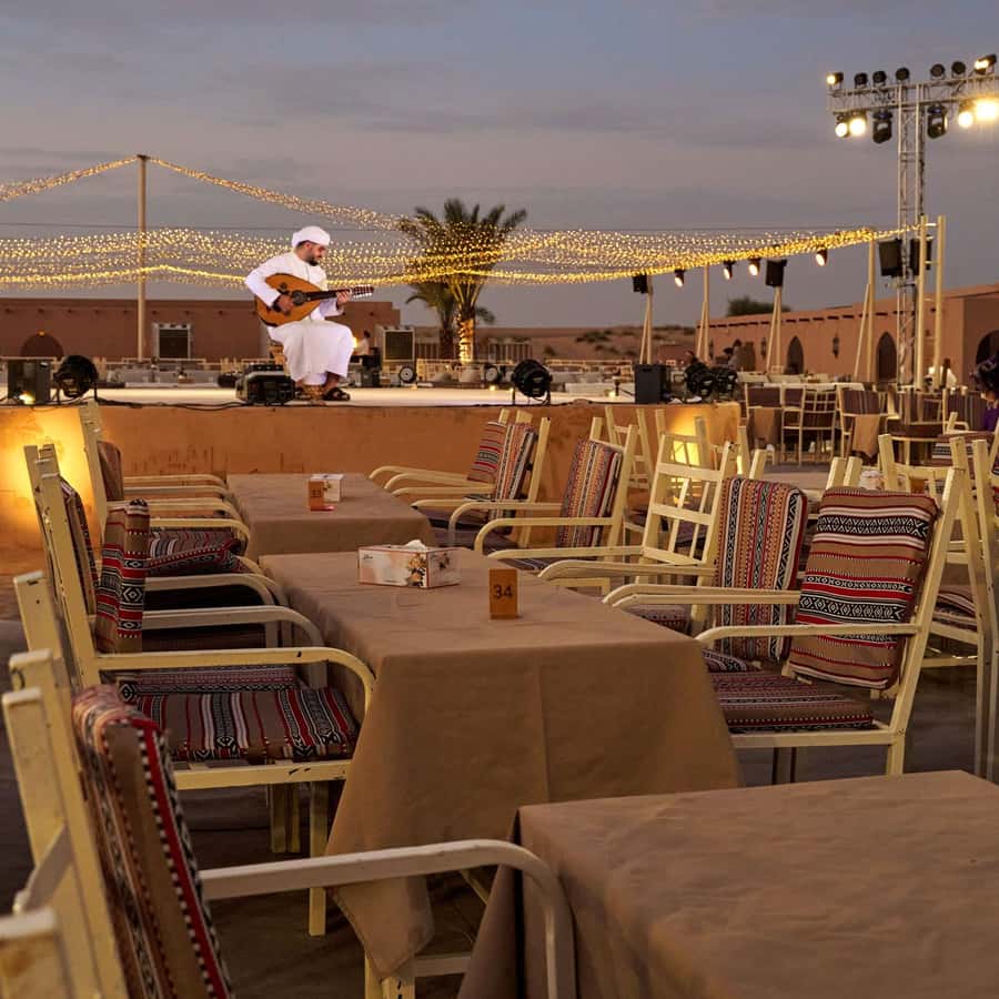 Dubai's Best Desert Safari: Live Show Gourmet BBQ Dinner
