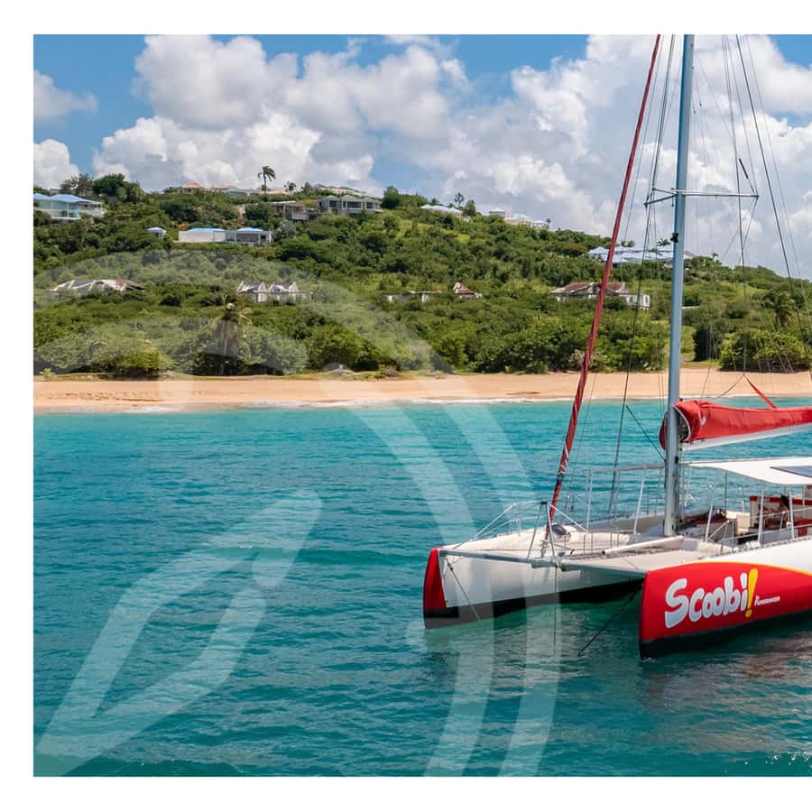 From St Martin: Prickly Pear Island Day Catamaran Trip