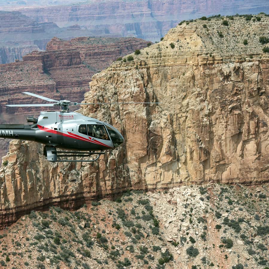 From South Rim: Grand Canyon Spirit Helicopter Tour