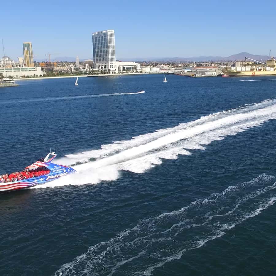 San Diego: Patriot Jet Boat Thrill Ride