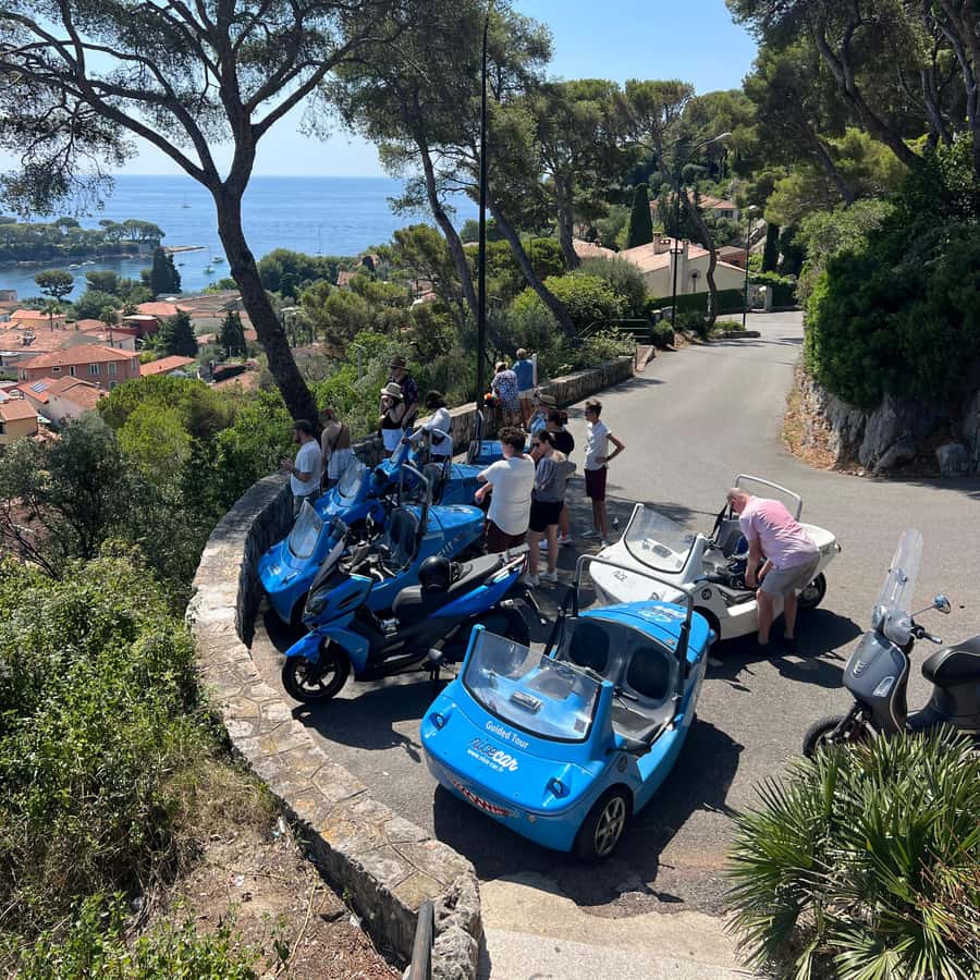 From Nice: 2-Hour Scenic Drive by 3-Wheel Vehicle