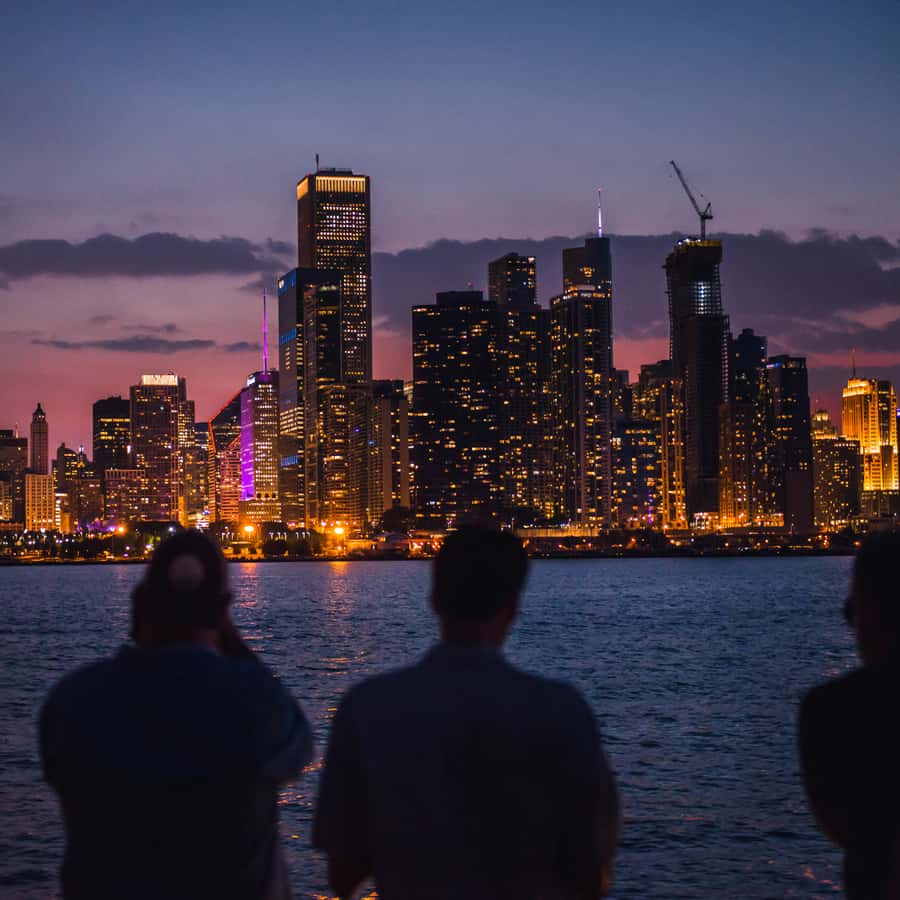 Chicago: 90-Minute River and Lakefront Cruise at Night