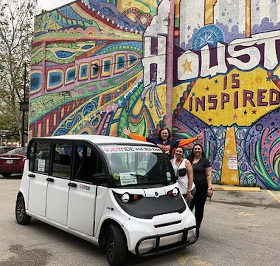 Houston: Mural Tour by Electric Cart