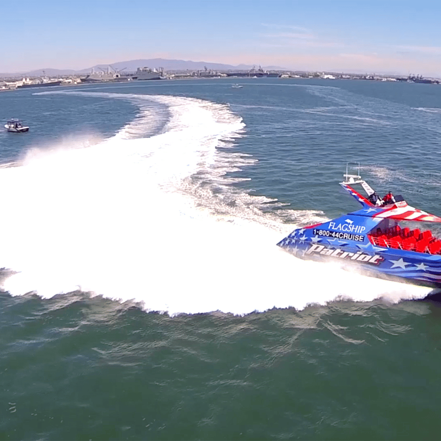 San Diego: Patriot Jet Boat Thrill Ride