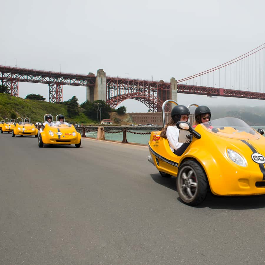 San Francisco: 3-Hour Early Bird GoCar Tour