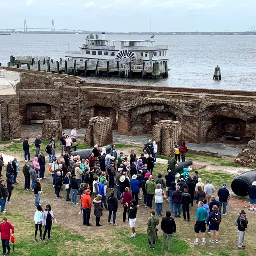 Charleston: Fort Sumter Entry Ticket with Roundtrip Ferry