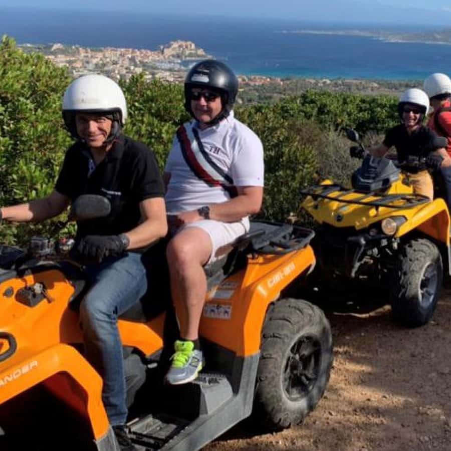 Calvi: 2-Hour Quad Bike Trip Between Sea and Mountains