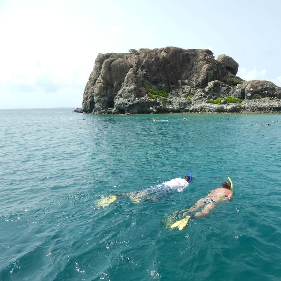 St. Martin: Catamaran Snorkel Cruise with Open Bar and Lunch