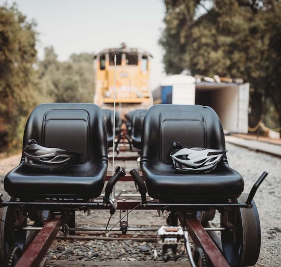 Sacramento: Yolo Countryside Guided Rail Bike Tour
