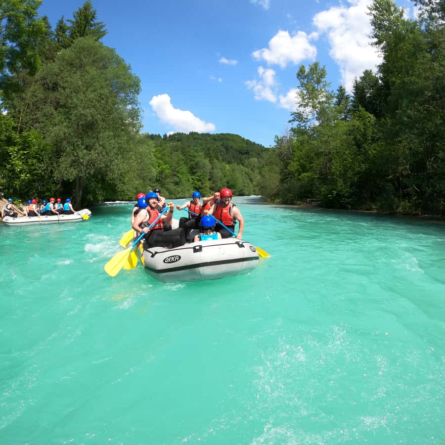 Bled: 3 órás családbarát rafting kaland