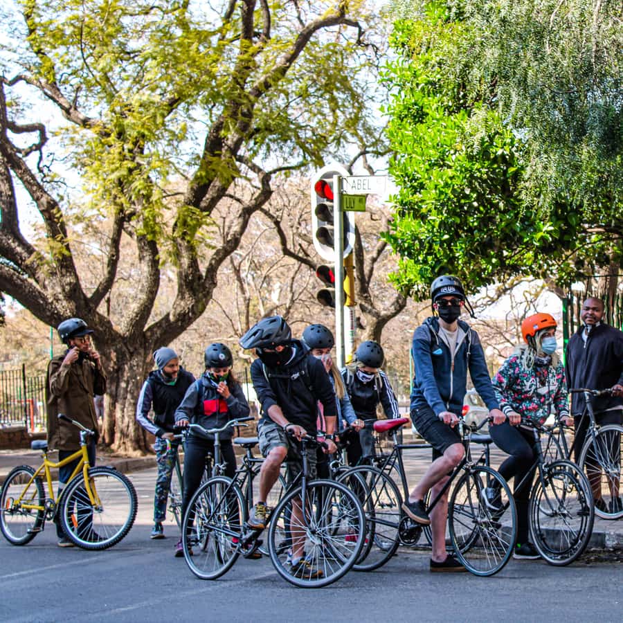 Johannesburg: Inner City Guided Cycling Tour GetYourGuide