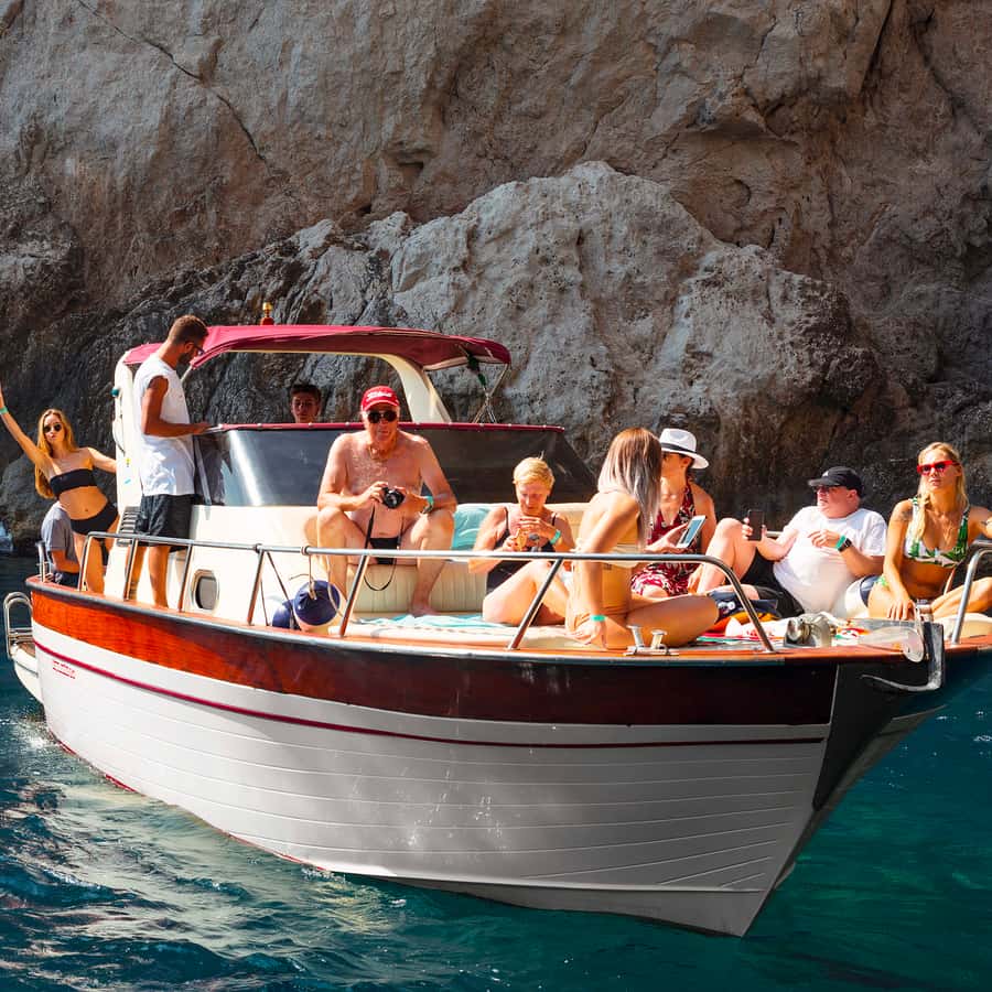From Sorrento: Capri Island Boat Day Trip