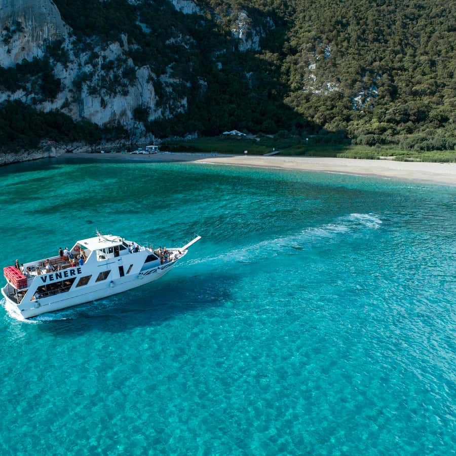 Cala Gonone: Guided Boat Tour to Cala Luna Beach