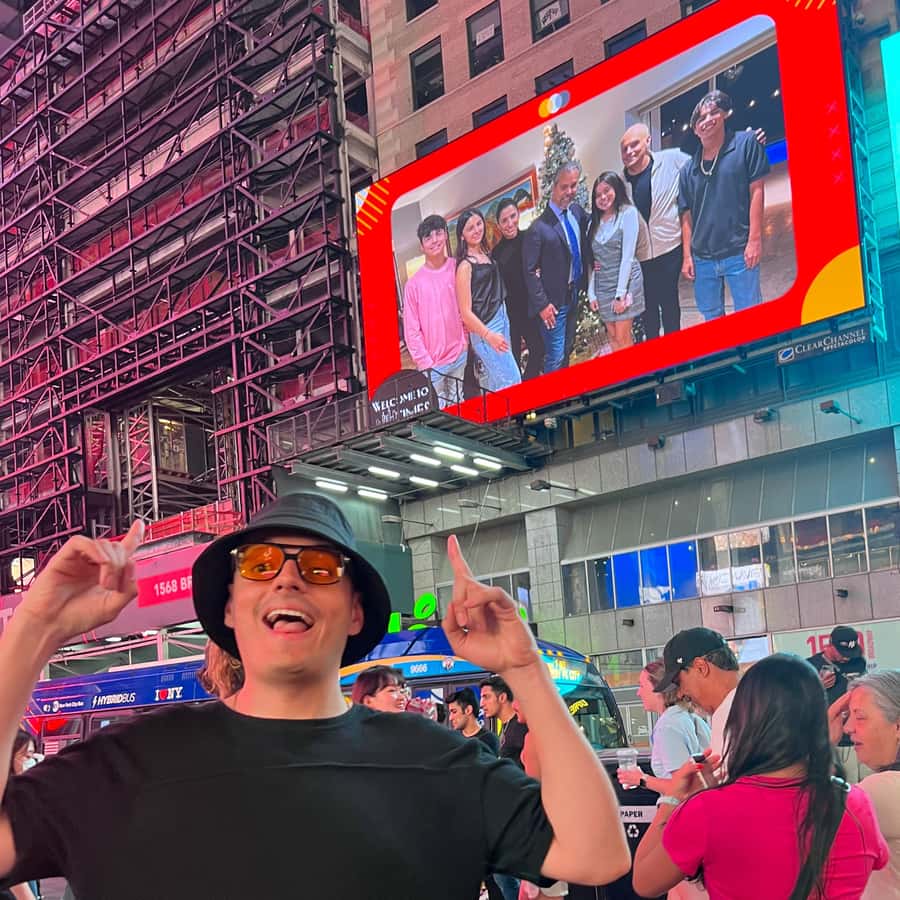 NYC: See Yourself on a Times Square Billboard for 24 Hours
