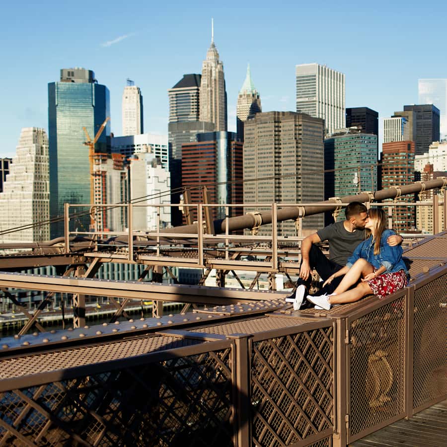 ニューヨーク：ブルックリン橋でのプロの写真撮影 | GetYourGuide