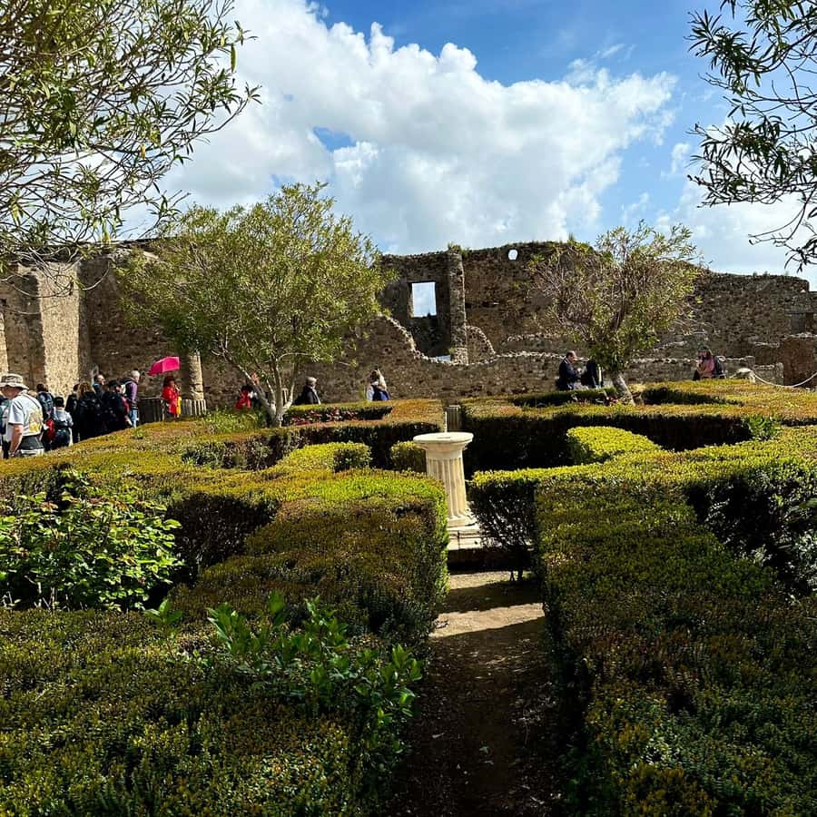 Pompeii: walking tour with an archeological guide