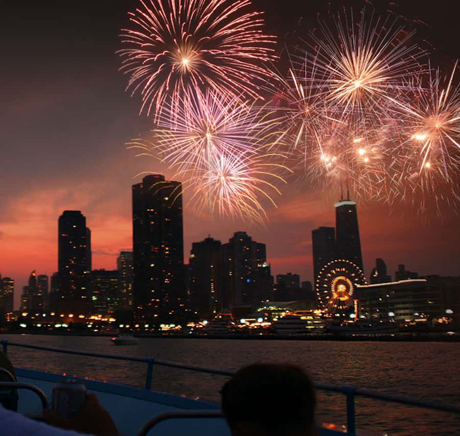 Chicago: Summer Fireworks Cruise with 3D Glasses and Music