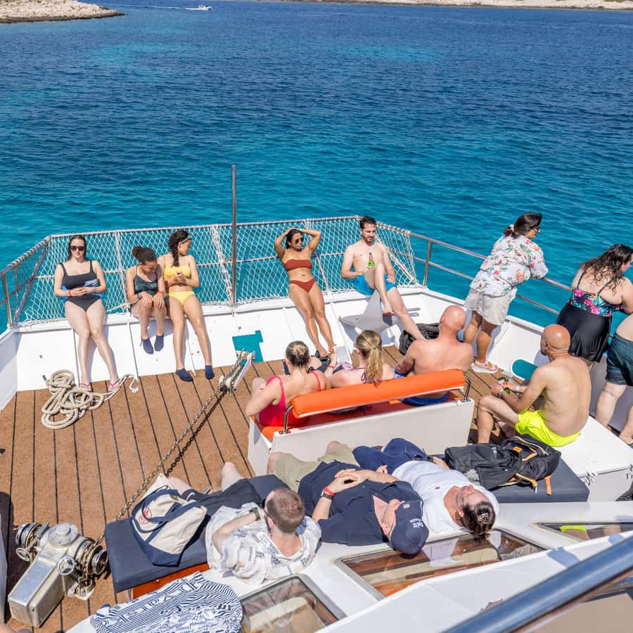 Split: Hvar, Brač, and Pakleni Cruise with Lunch and Drinks