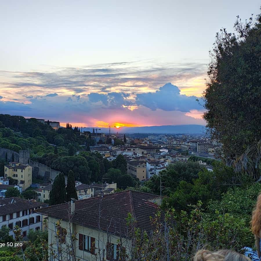 ポルタ・ロマーナからミケランジェロ広場まで、フィレンツェのパノラマ