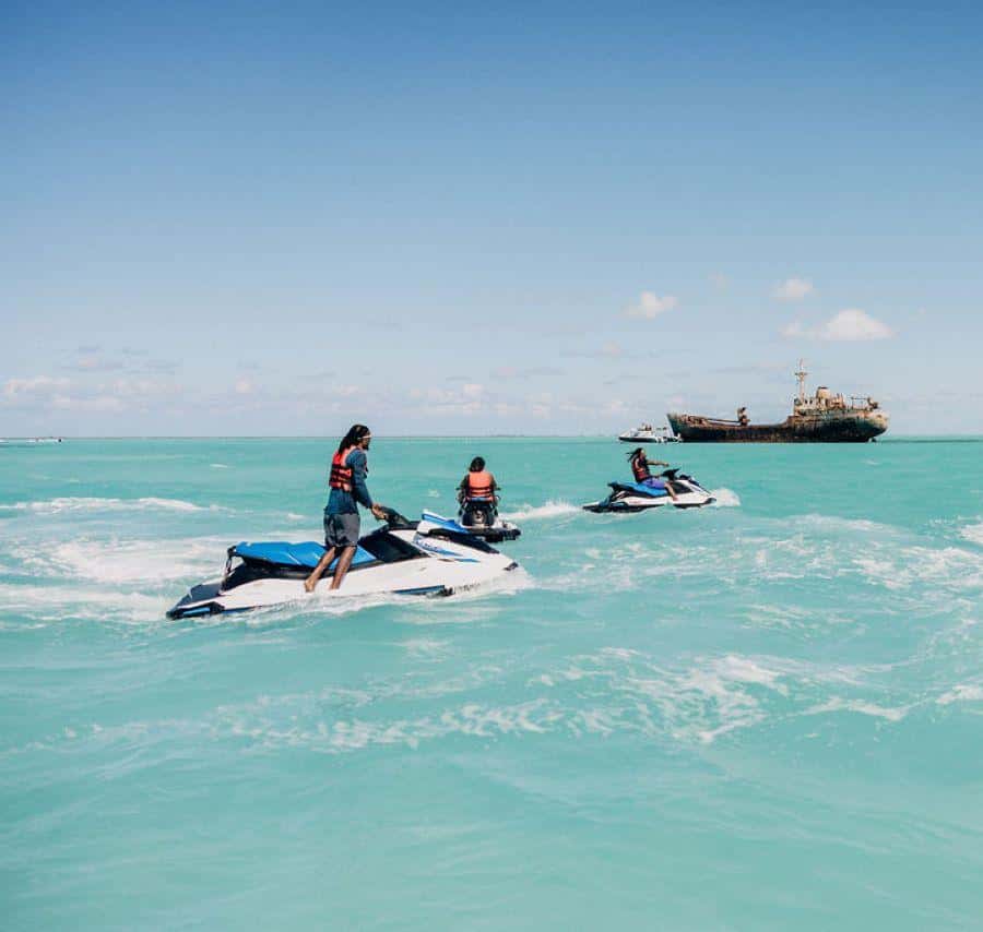 Thrilling Jet Ski Tour in Clear Blue Water of Turks & Caicos