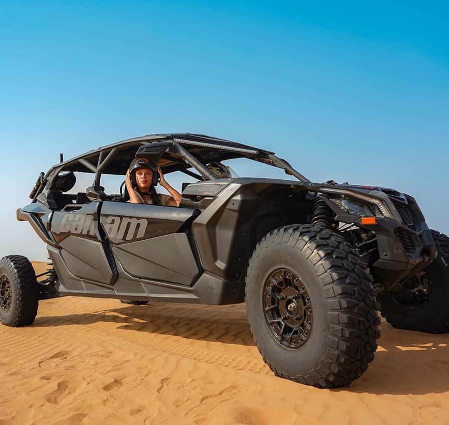 Dubai: Extreme Can-Am Buggy Desert Safari Adventure GetYourGuide