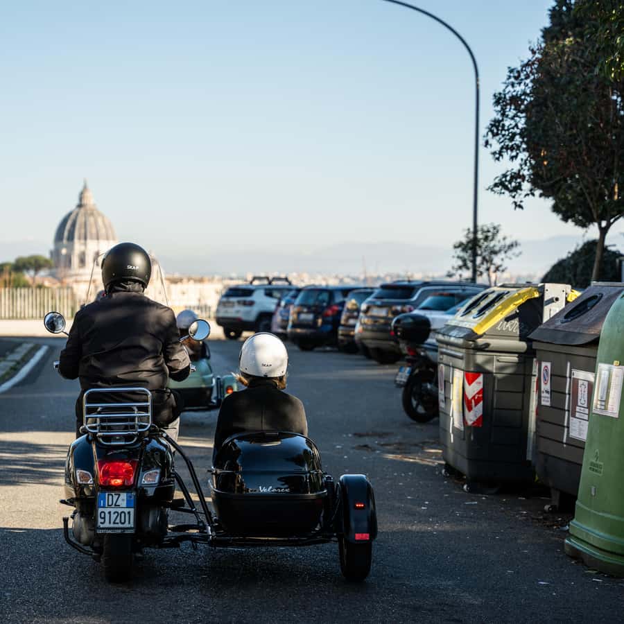 Rome: Evening Vespa Sidecar City Tour | GetYourGuide