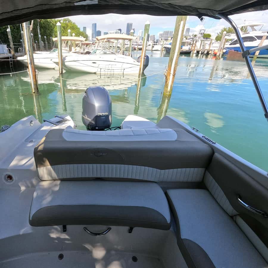 Miami: 24-Foot Private Boat for up to 8 People