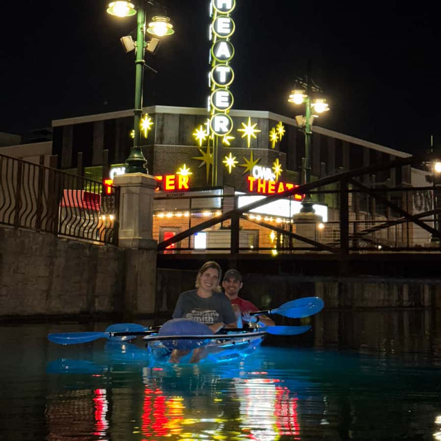 Foley: Glow-in-the-Dark Kayak Experience at OWA