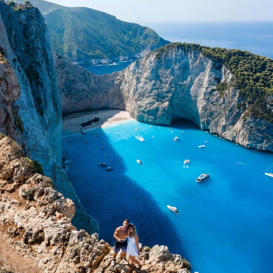  Zakynthos 2025: Halbtagestour Schiffswrack, Höhlen & Badestrand Tour Motiv 
