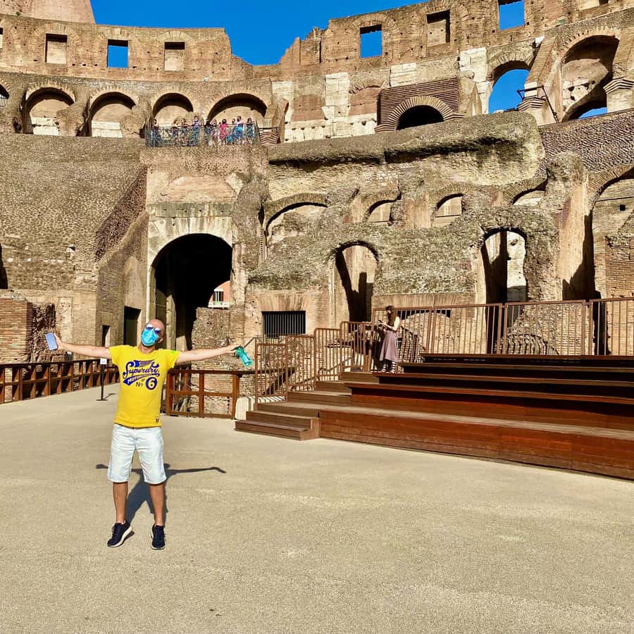 ローマ：コロッセオアリーナガイドツアー（フォロ・ロマーノオプション