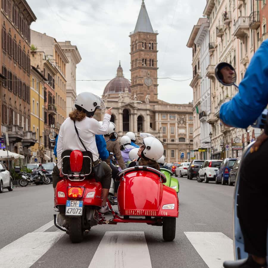 ベスパ150 サイドカー付き 1/6 ヴェスパ サイドカー ベスパ 150 VL1T 1955 Scooter with Side Car