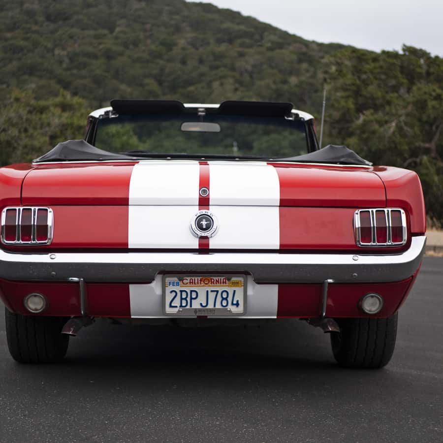 Monterey: 1965 Ford Mustang Convertible Rental