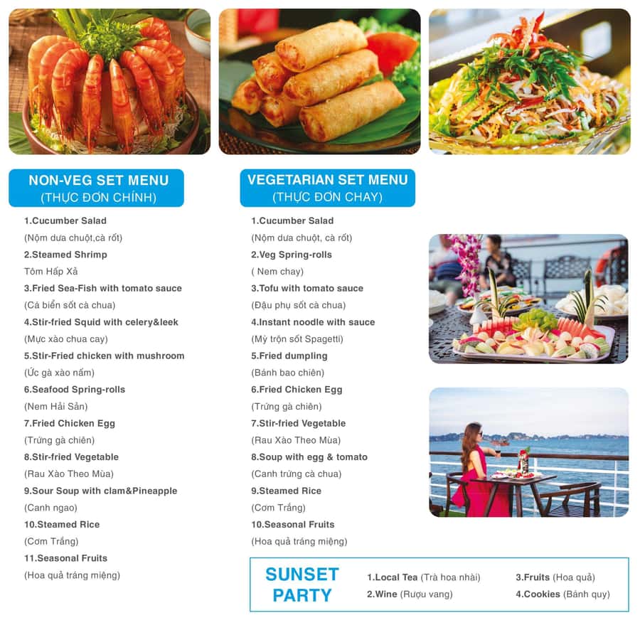 Salad đậu hà lan dưa chuột cà chua