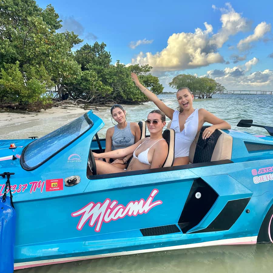 Miami: 1-hour Jetcar Rental