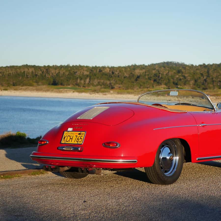 Monterey & Big Sur: 1957 Porsche 356 Speedster Rental