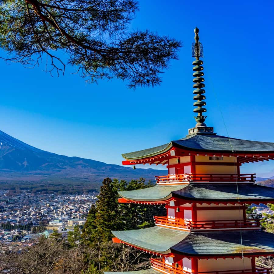Tóquio: Monte Fuji, Parque Arakurayama Sengen, Visita a Oshino