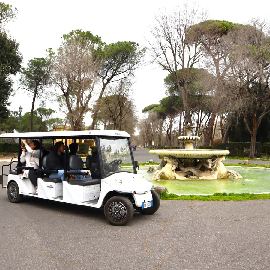 Rome: City Highlights Golf Cart Tour