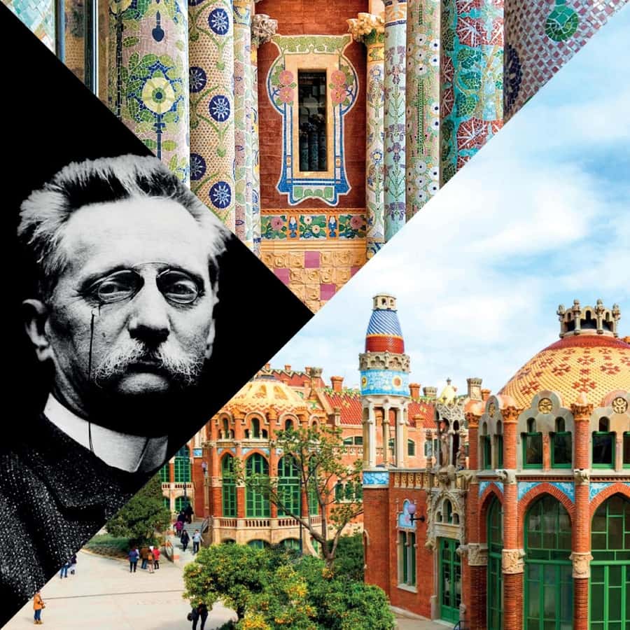 Barcelona in pixel art