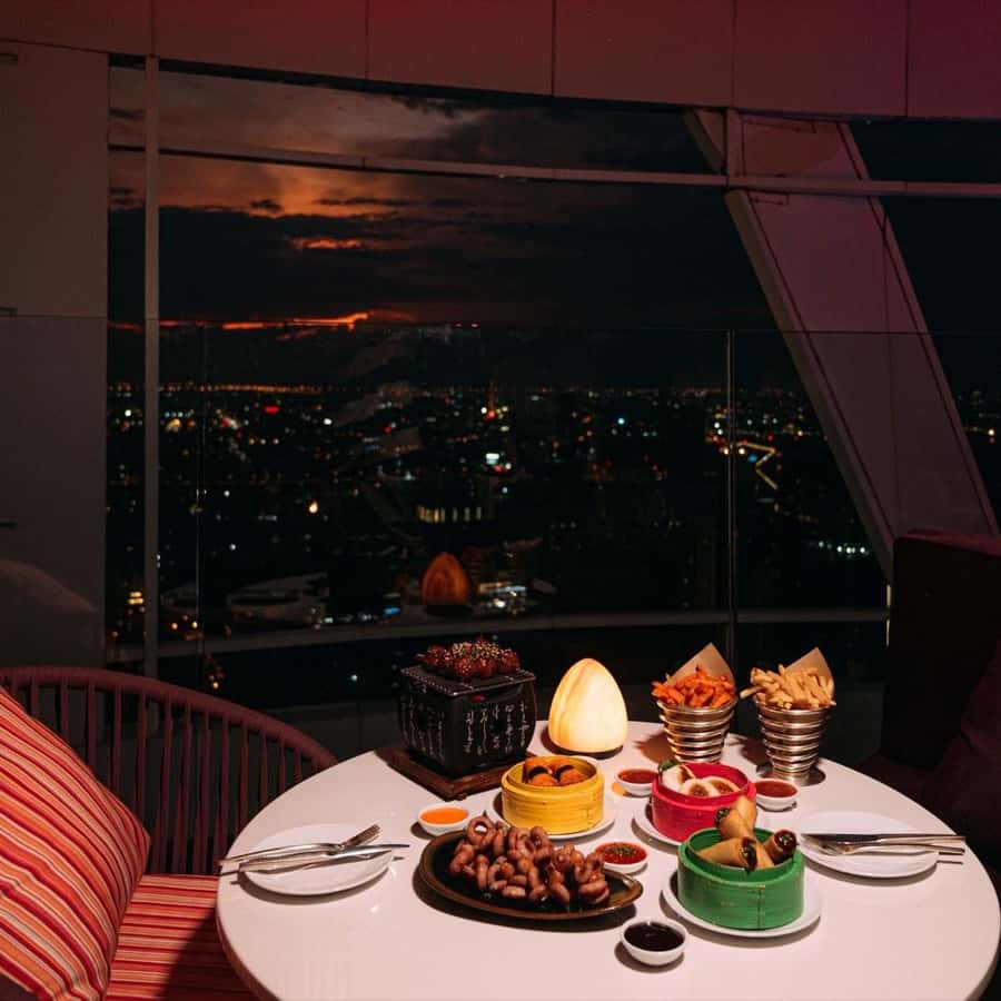 De Febrero Postres Para Cenas Con Amigos Bangkok: Red Sky 57th