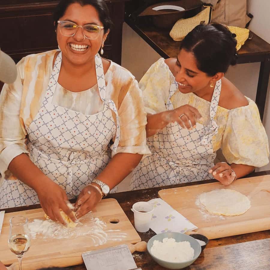 ローマ・コロッセオ パスタクラス：スプリッツまたはティラミス1杯付き | GetYourGuide