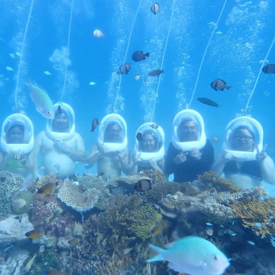 ボラカイ島：アクアノートヘルメットダイビング体験 | GetYourGuide