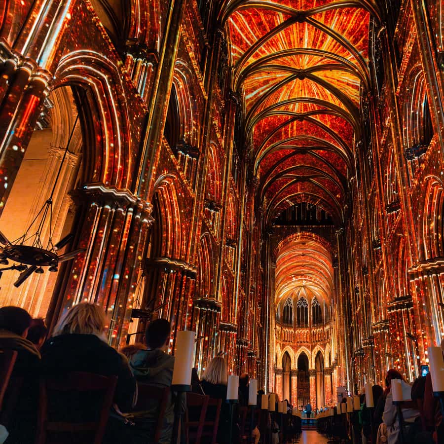 ストラスブール大聖堂：没入型サウンド＆ライトショー – LUMINISCENCE