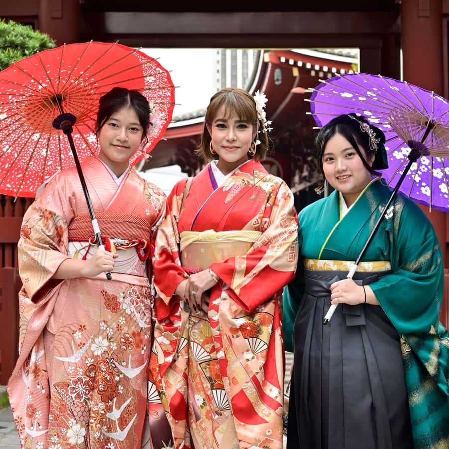 Quimonos Japoneses Quimonos Vestimenta Japonesa Juveniles Vestidos - Main Image